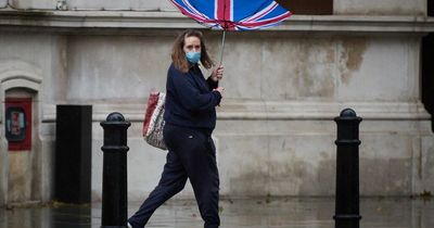 UK weather: Yellow warnings issued for wind and ice as 67mph gusts batter Britain