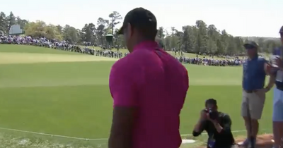 Fuming Tiger Woods drops F bomb at The Masters as camera catches returning icon's angry blast