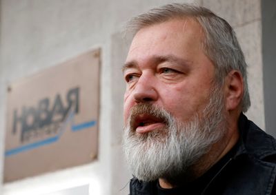 Russian Nobel Peace laureate Muratov says he was attacked with red paint