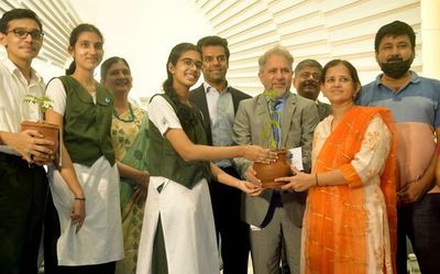Apollo Proton Cancer Centre celebrates World Health Day by gifting saplings