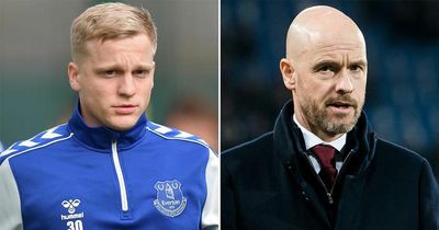 Erik ten Hag's plans for Donny van de Beek 'emerge' as he edges towards Man Utd job