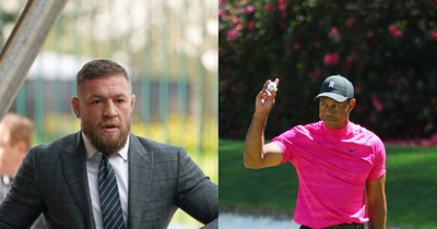 Conor McGregor hails 'friend' Tiger Woods on Masters return hours after Dublin court appearance