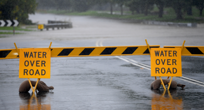 Flood and rain again