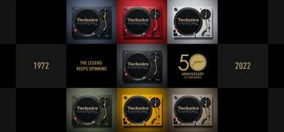 Technics' limited-edition turntable comes in seven iconic colorways