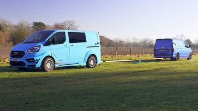 Ford Transit Faces Mercedes Vito And VW Transporter In FWD Tug-Of-War
