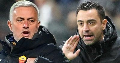 Jose Mourinho and Xavi copy each other's excuses as they point finger of blame