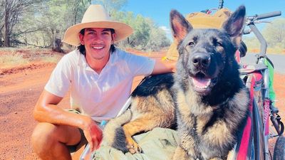 Benny Scott, 28, walks the globe to shine light on addiction, recovery and need for pet-friendly rehab
