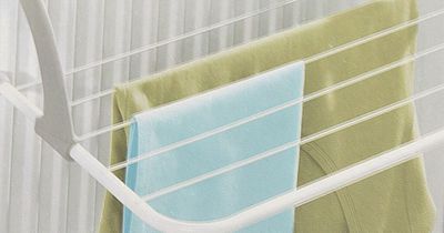 Heated airer helps people slash electricity bills by drying clothes for 3p an hour