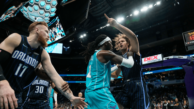 Three Players Ejected After Massive Scuffle in Hornets-Magic