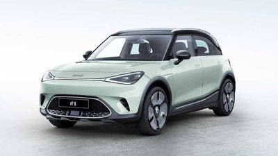 Smart #1 Small Electric Crossover Debuts With 268 HP, Lots Of Tech