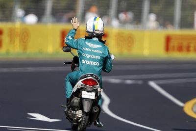 Vettel insists he was given permission to ride moped after Australian GP practice