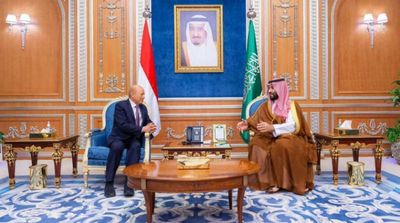 Saudi Crown Prince Meets President, Members of Yemeni Presidential Leadership Council