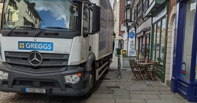 Healthy lifestyle shop owner fuming because Greggs lorry keeps parking outside her store