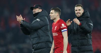 James Milner reveals unseen difference Jurgen Klopp makes to Liverpool players