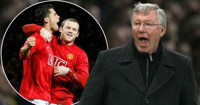 Sir Alex Ferguson would pick on Wayne Rooney over Cristiano Ronaldo to save "tears"