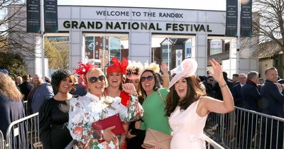 Grand National first stylish arrivals at Aintree on Ladies Day