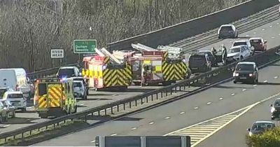 Patient taken to hospital after multi-vehicle crash causes four miles of tailbacks on A19