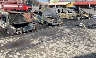 First Thing: more than 30 people killed in Russian strike on train station in eastern Ukraine