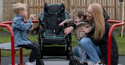 Falkirk family welcome 'more inclusive' playpark for son with 'complex needs'