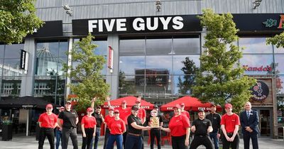 West Lothian's Five Guys restaurant gets drinks and takeaway licence