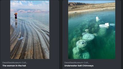 Rare Dead Sea Images Bought As NFT Help Preserve Legendary Site