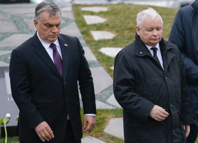 Poland's Kaczynski unusually bashes right-wing ally Orban