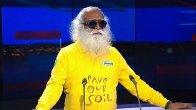 Indian spiritual leader Sadhguru on his journey from Europe to India to save our soil