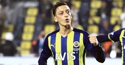 Ex-Arsenal star Mesut Ozil closer to potential England return after Fenerbahce contract decision