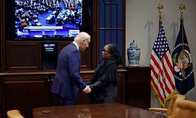 Ketanji Brown Jackson ‘honored’ to become supreme court’s first Black female justice – as it happened