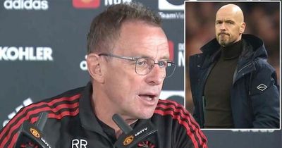 Ralf Rangnick breaks silence on Man Utd closing in on Erik ten Hag as next manager