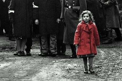 Remember the girl in the red coat from Schindler’s List? Now she’s helping Ukrainian refugees