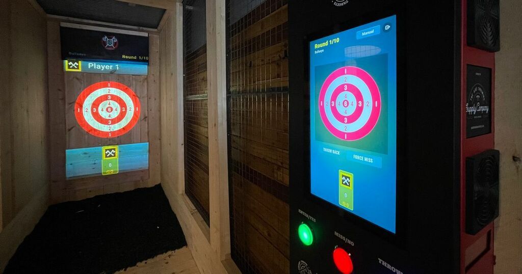 Edinburgh to get UK's first virtual axethrowing venue…