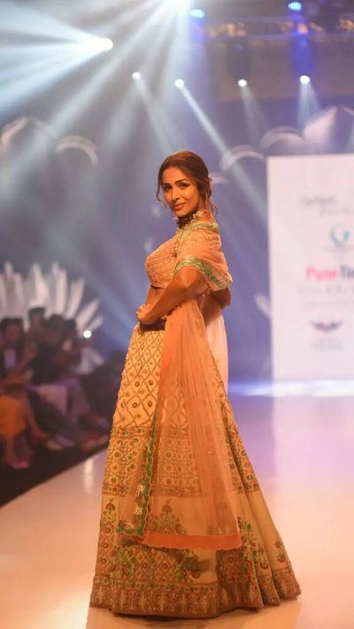 Stars who graced the ramp at Pune Times Fashion Week