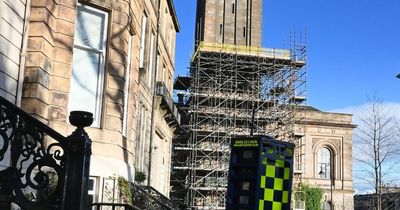 Glasgow's A-listed Trinity Tower now deemed 'dangerous building' after storm damage