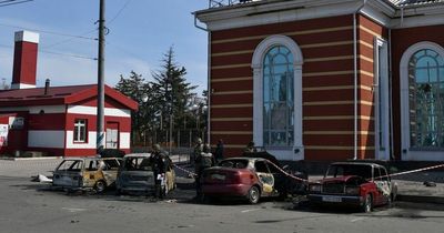 Civilians trying to flee killed as Russian military missile hits crowded railway station in Ukraine