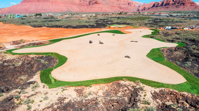 This new Utah resort course designed by Tom Weiskopf is set to debut in black lava fields