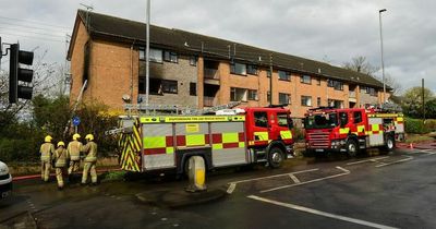 Hero runs into burning building to save families as mum tragically dies in blaze