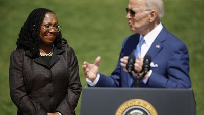 Biden: Jackson's Supreme Court confirmation "a moment of real change"