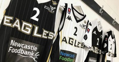 Newcastle Eagles link up with the city's West End Foodbank in unique kit deal