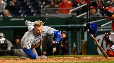 Look: Pete Alonso Posts Selfie After Getting Hit in Face by Pitch on Thursday