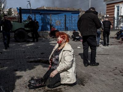 Kramatorsk station attack kills at least 50 fleeing civilians