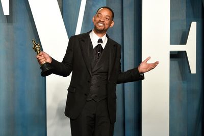 Will Smith responds to Oscars ban after Chris Rock slap