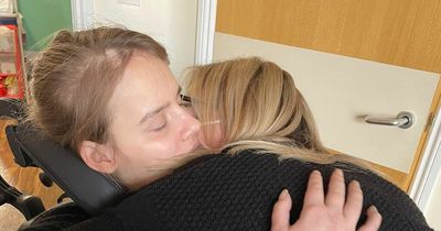 Woman finally hugs mum after evil boyfriend left her paralysed following horror kidnapping