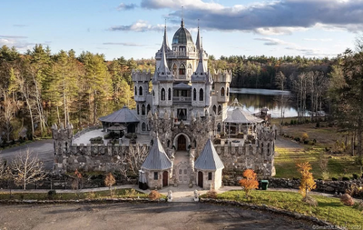 ‘Daddy, why don’t you build us a castle?’ The fairytale palace built for a 17-year-old TikTok star on the market for $60m