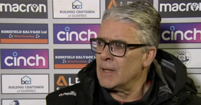 Ian McCall brands Partick Thistle 'utter dugmeat' as Jags boss seethes despite Queen of the South win