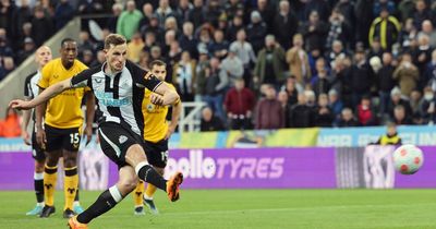 Newcastle United 1-0 Wolves: Chris Wood's penalty moves Magpies to within a whisker of safety
