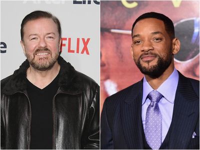 Ricky Gervais on Will Smith’s 10-year Oscars ban: ‘Hopefully, he’ll only do six years with good behaviour’