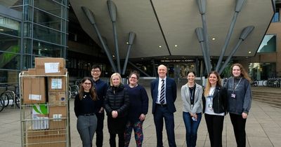 The Newcastle University medical students helping to save lives in Ukraine with vital first aid