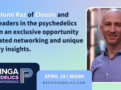 From Finance To Psychology, Shlomi Raz, CEO Of Eleusis: Meet Our Speakers