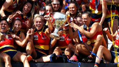 Adelaide Crows win third AFLW premiership with 13-point victory over Melbourne